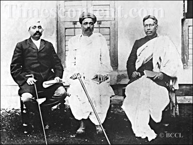 Lala Lajpat Rai, Bal Gangadhar (Lokmanya) Tilak and Bipin Chandra Pal